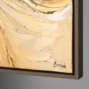 Künstlersignatur am Rand – handgemaltes Acrylbild