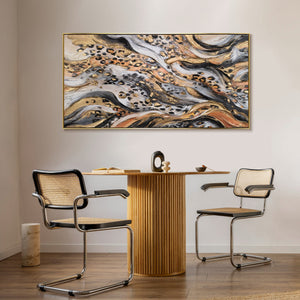 Leinwandbild im modernen Büroambiente