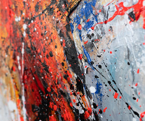 Gesamtansicht des Gemäldes „Lebendige Schatten“