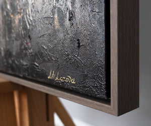 Struktur und Farbverlauf im unteren Bereich