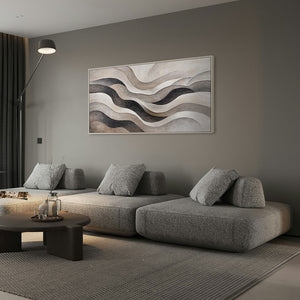 Moderne Wandkunst im Scandi Stil