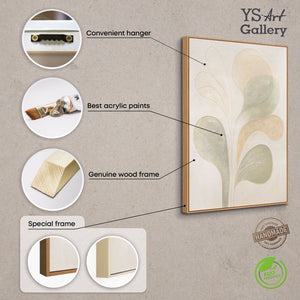 Handgemalte Acrylkunst Strukturmalerei