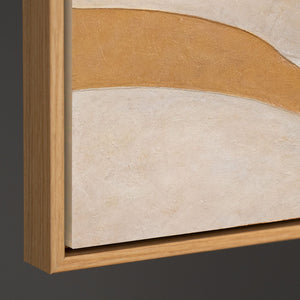 Kantenansicht Leinwandbild Strukturdetail