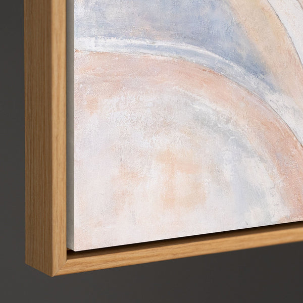 Kantenansicht Leinwandbild Strukturdetail