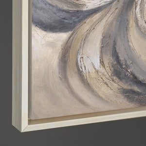 Kantenansicht Leinwandbild Strukturdetail