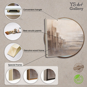 Handgemalte Acrylkunst Strukturmalerei