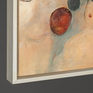 Kantenansicht Leinwandbild Strukturdetail