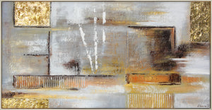 Acryl Wandbild Struktur Modern Deko