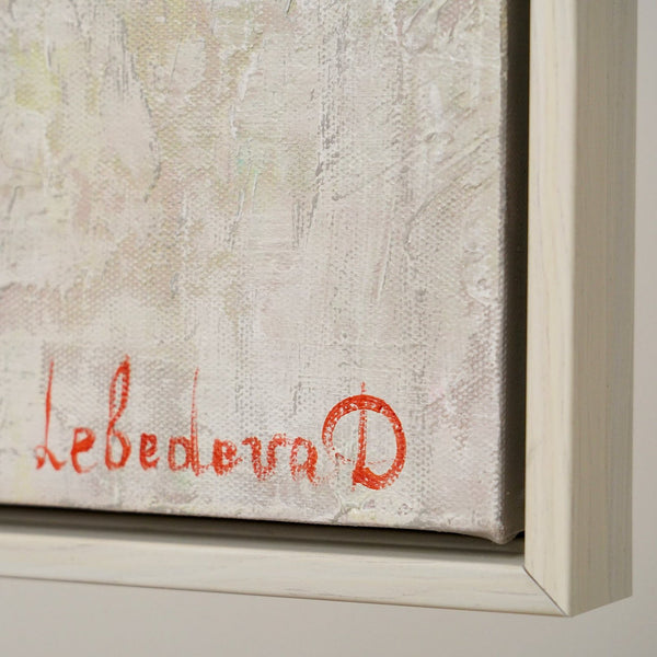 handgemalte bilder auf leinwand mit rahmen