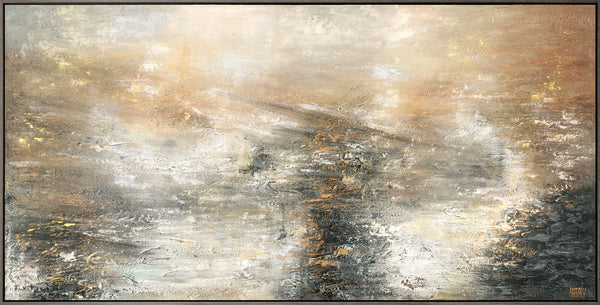 Acrylmalerei auf Leinwand Detail