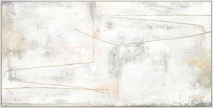 Moderne Abstrakte Gemälde "Goldenes Schleife"