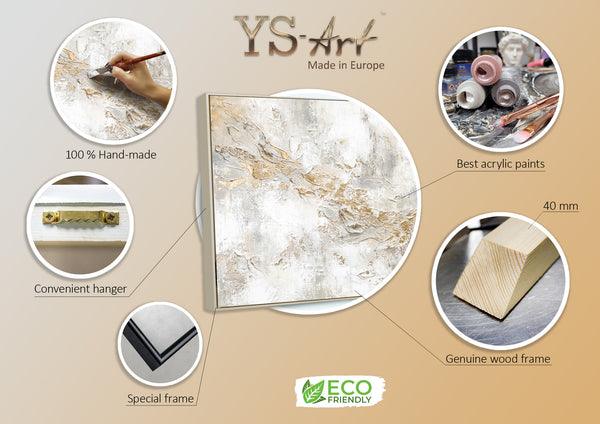 Handgemalte Bilder auf Leinwand "Geschichte"