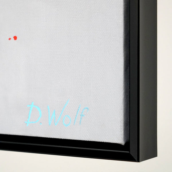 Acrylbilder auf Leinwand: Moderne Abstrakte Kunstwerke "Buntes Leben"