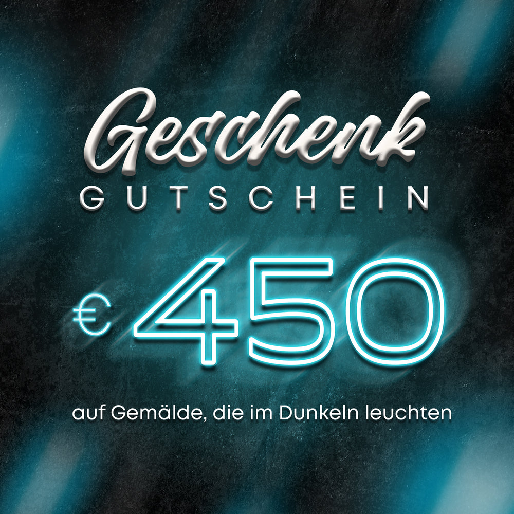 Geschenkgutschein für ein beeindruckendes Gemälde