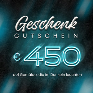 Geschenkgutschein für ein beeindruckendes Gemälde