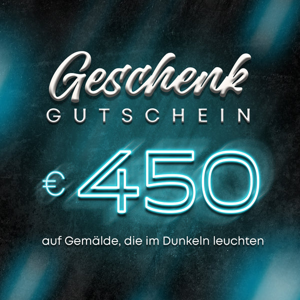 Geschenkgutschein für ein beeindruckendes Gemälde