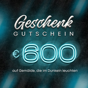 Geschenkgutschein für ein beeindruckendes Gemälde