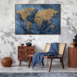 Handgemaltes Leinwandbild Acryl