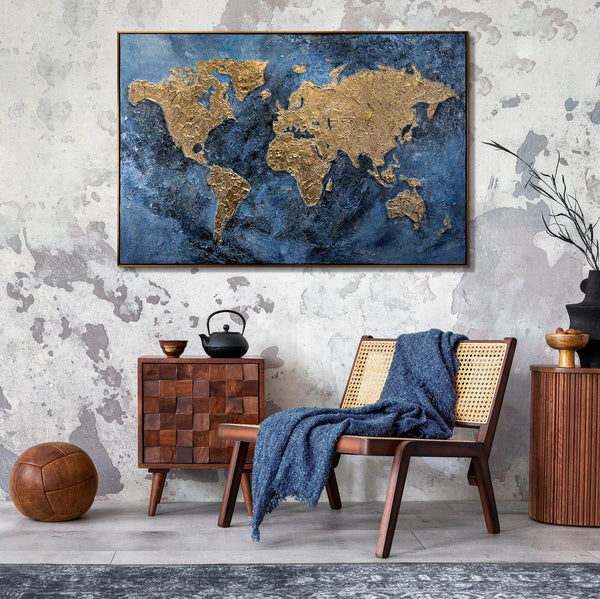 Handgemaltes Leinwandbild Acryl