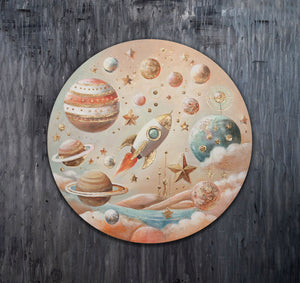 bstrakte Acrylmalerei Frau Textur Kunst moderne Farben