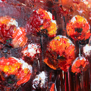 wanddeko leinwand, acrylmalerei, bilder wohnzimmer