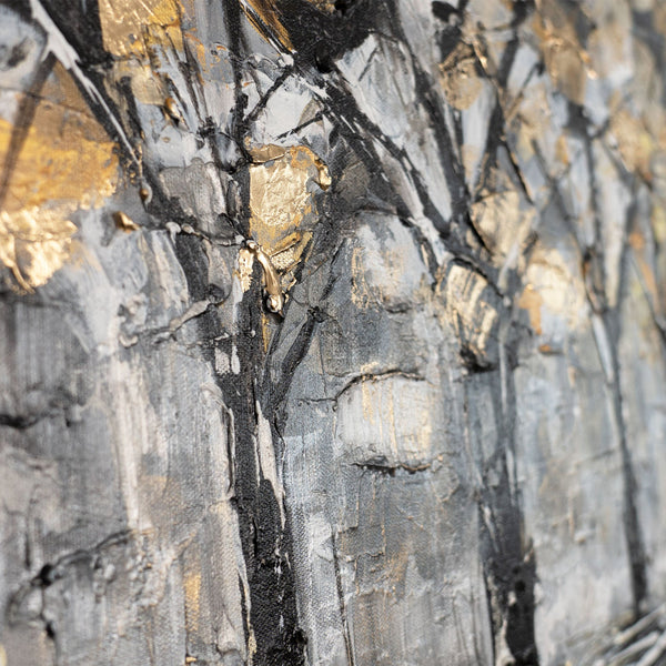 bilder mit gold, bilder malen acryl, bild auf leinwand abstrakt