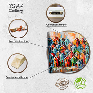 bilder kaufen online, wanddeko wohnzimmer, handgemalte bilder