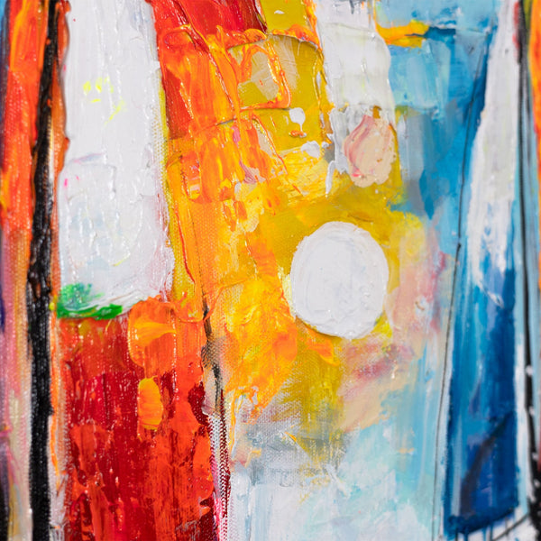 handgemalte bilder auf leinwand für wohnzimmer