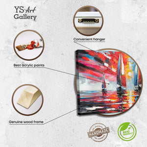 abstrakte acrylmalerei