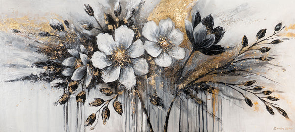 Künstlerische Acrylmalerei Struktur Deko