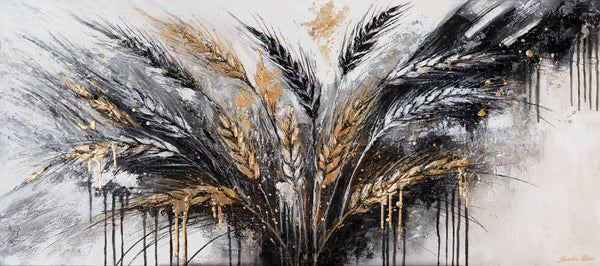 Künstlerische Acrylmalerei Struktur Deko