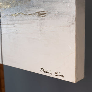 gemälde beige, moderne kunstwerke, acrylbild