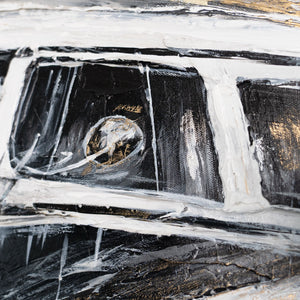 abstrakte kunst, auto leinwand, acrylmalerei