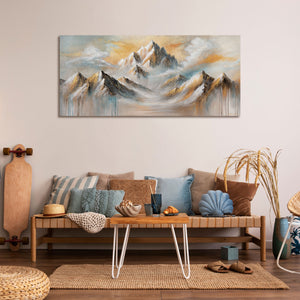 landschaftsmalerei, wanddeko wohnzimmer, wohnzimmer bilder, wandbild wohnzimmer