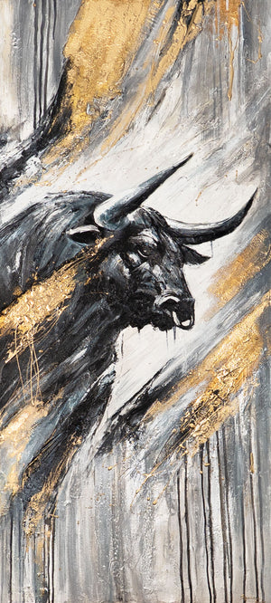 Künstlerische Acrylmalerei Struktur Deko