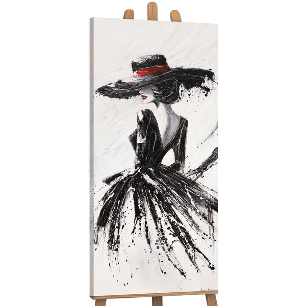 bilder auf leinwand, acrylbilder, moderne bilder, gemälde frau modern