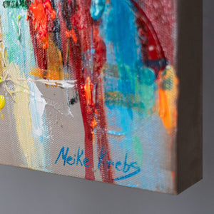 Seitenansicht moderne Wandbilder – Acryl auf Leinwand mit Signatur
