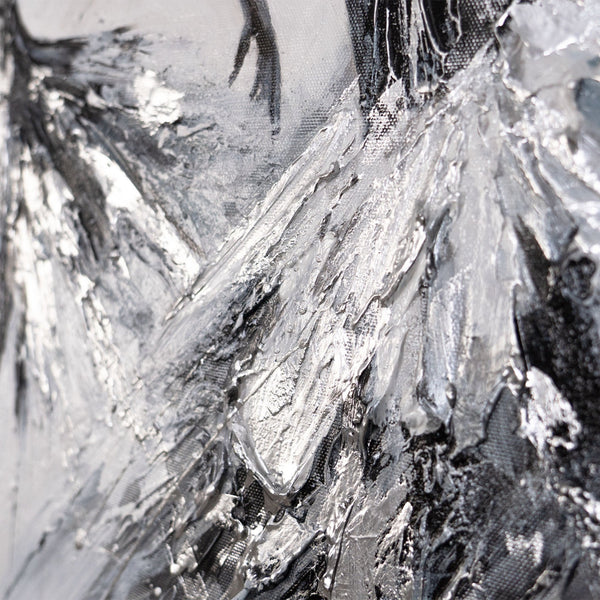 Detail Acrylmalerei Rock der Ballerina mit Struktur