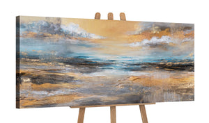 Gemälde auf Staffelei – modernes Wandbild