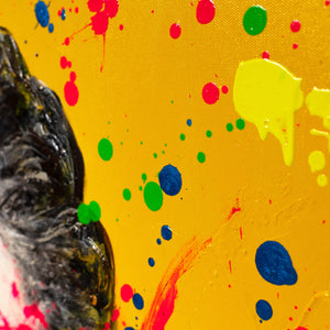 Acrylkunst Urban Stil Handgemalt