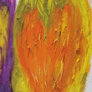 Acrylbilder handgemalt "Lustige Vögel"