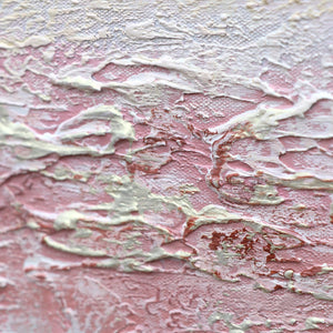 Abstrakte Acrylfarben Landschaftsmalerei "Sonnenenergie"