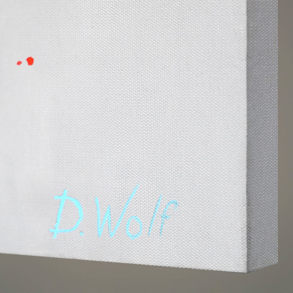 Acrylbilder auf Leinwand: Moderne Abstrakte Kunstwerke "Buntes Leben"