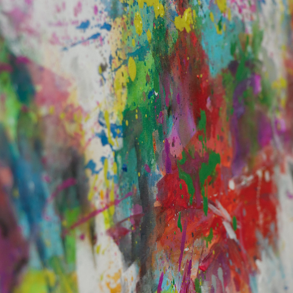 Künstlerische Acrylmalerei Deko