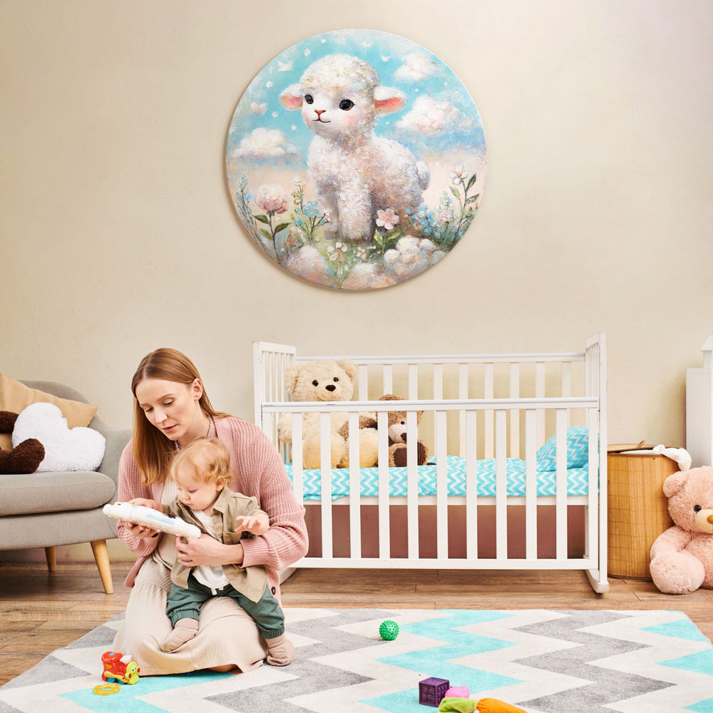 bilder für kinderzimmer malen, gemälde acryl, acrylbilder tiere