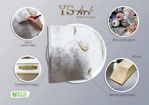 Handgemalte acrylbilder auf leinwand "Exotisch" 100x100cm