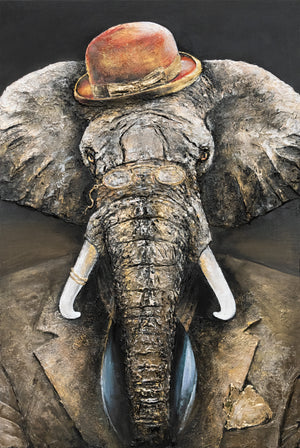 Abstrakte Wandkunst modern