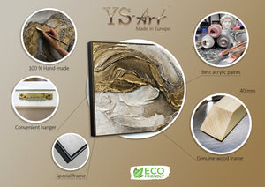 Abstrakte Wandkunst modern