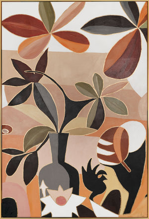 Künstlerische Acrylmalerei Struktur Deko