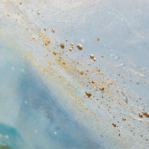 Abstrakte Meer Kunst auf Leinwand